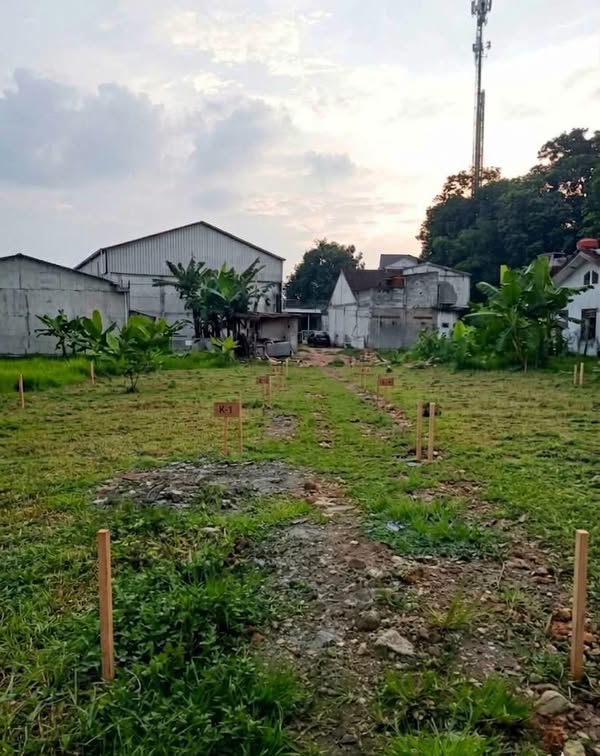Tanah datar siap bangun Jatijajar Depok