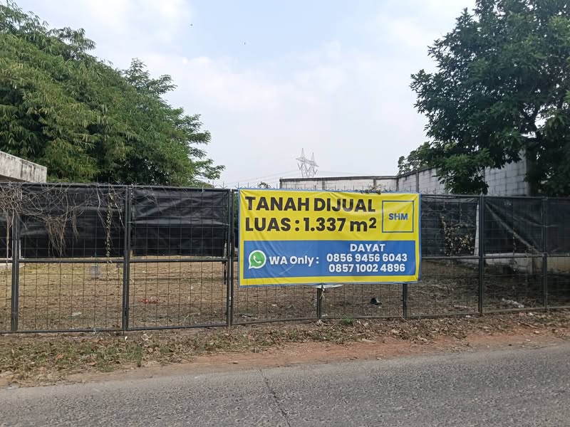 Tanah Pinggir Jalan Raya