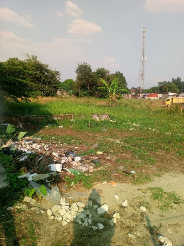 Lahan tanah kosong pinggir jalan raya utama Raga Jaya Bojong Gede Bogor