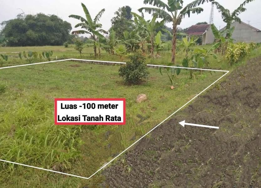 Tanah Murah Dekat Jln Raya Utama Ciseeng Parung Bogor