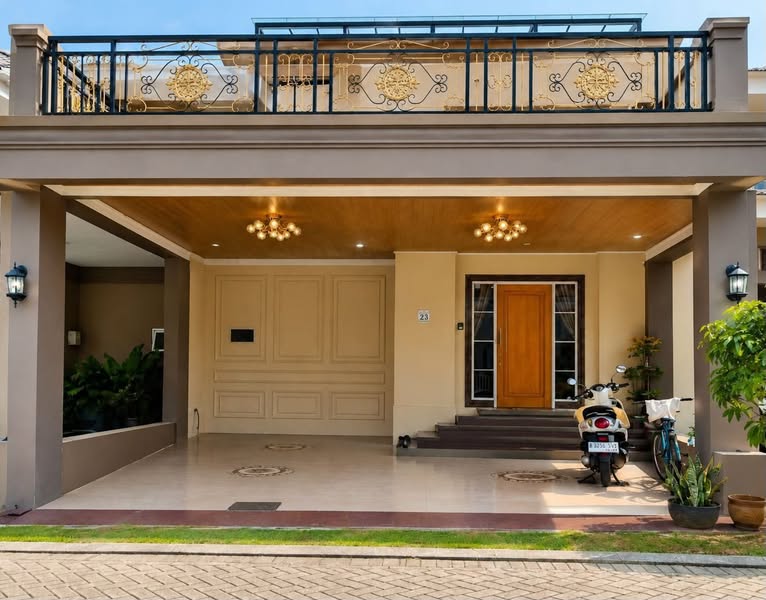 Rumah mewah di dalam cluster Kota Bogor