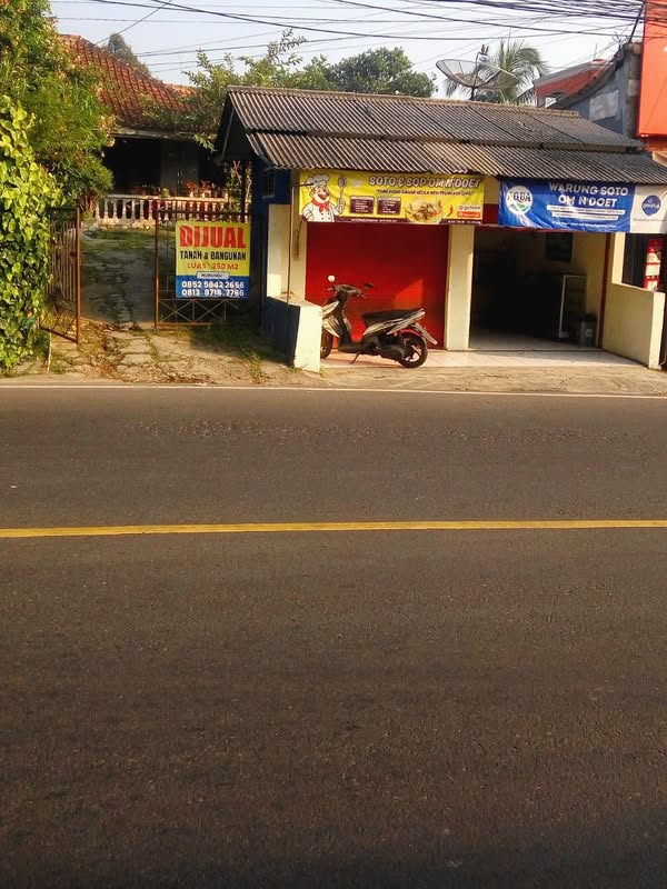 Foto Dijual Rumah di KABUPATEN BOGOR - Rumah + Ruko Strategis Pinggir Jalan Raya Utama Bogor-Sukabumi