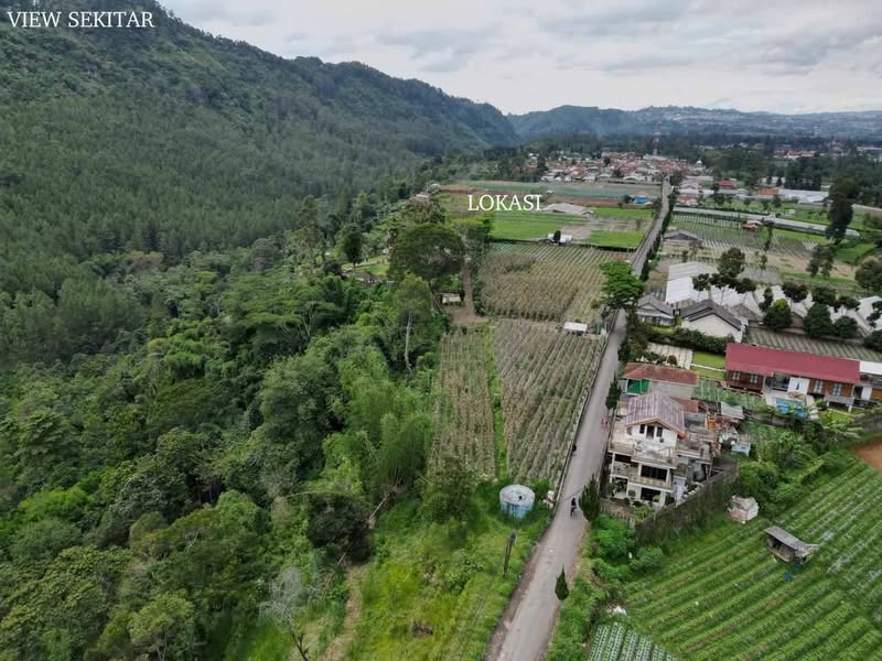 Tanah Datar Strategis View Lembah dan Kota Bandung Lembang