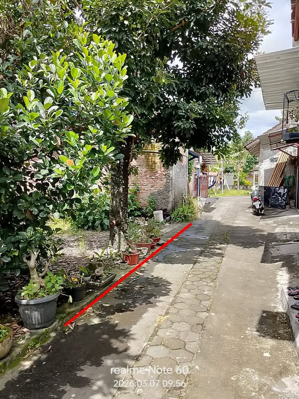 Tanah di Baturetno dekat Embung Potorono