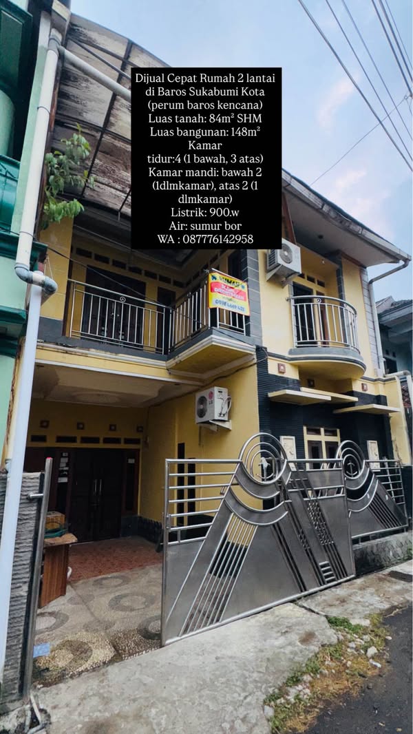 Rumah Perum Baros Kencana Sukabumi Kota