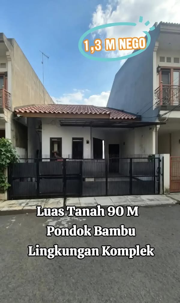 Foto Dijual Rumah di KOTA JAKARTA TIMUR - Rumah Siap Huni di Lingkungan Komplek Duren Sawit