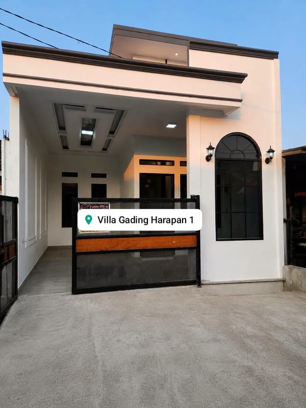 Rumah cantik Villa Gading Harapan Timur