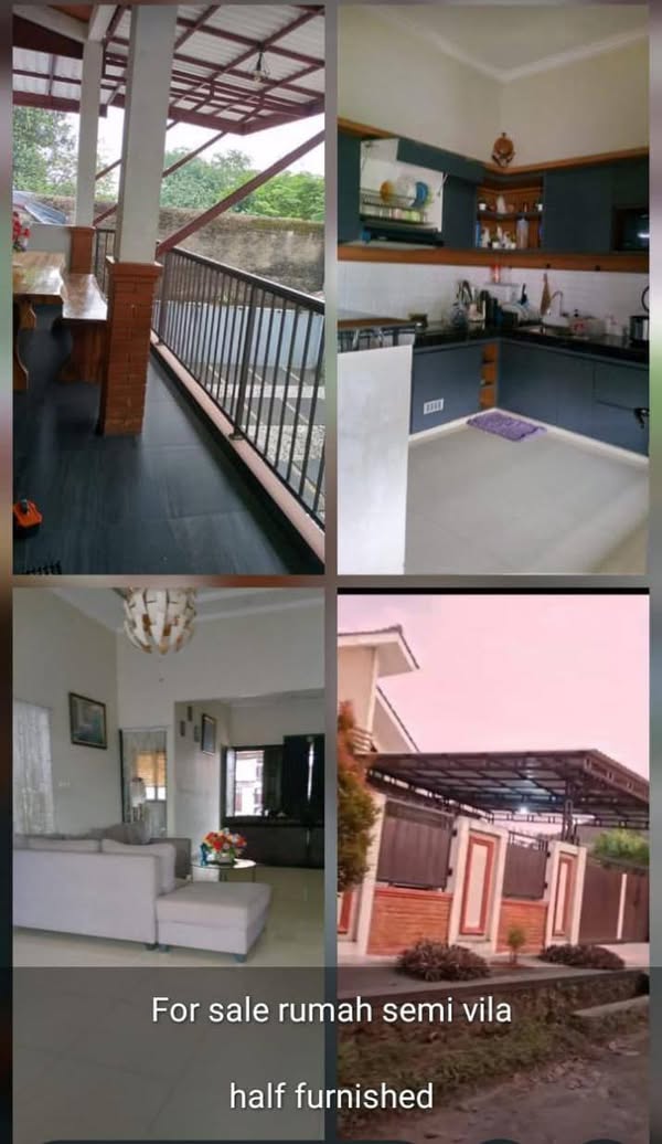 Rumah + semi Furnish Jl. Ciherang Kramat Dramaga