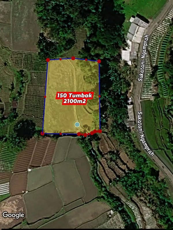 Tanah Sawah Ngamprah Bandung Barat