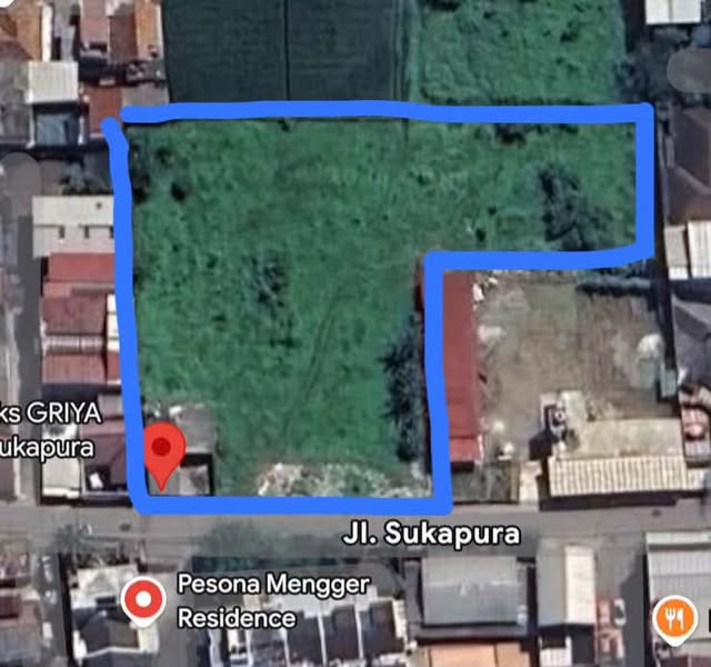 Dijual Tanah 3810 m2 SHM Strategis Dekat Telkom University
