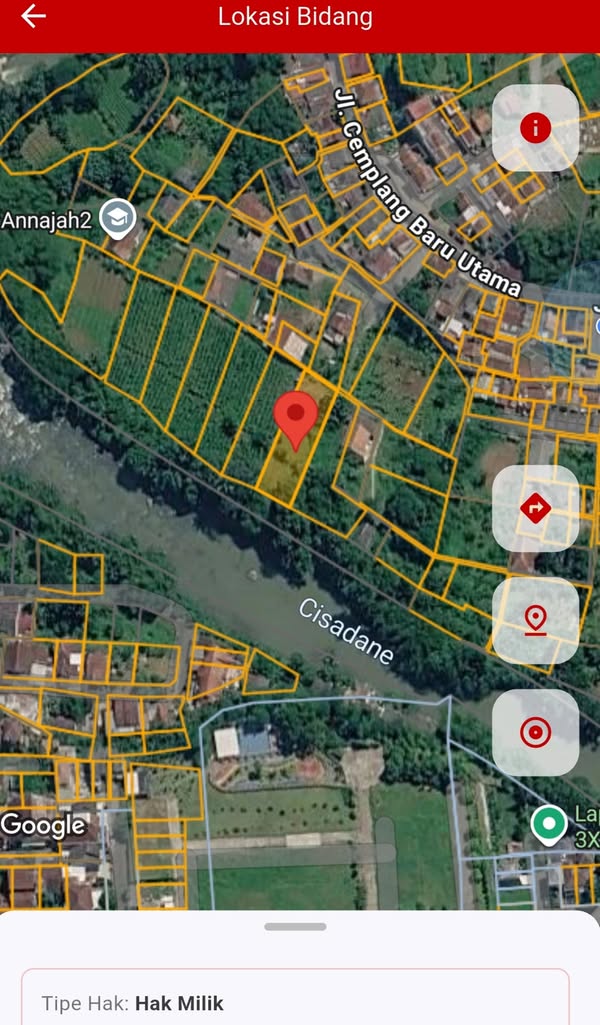 Dijual Tanah Murah 560m di Kota Bogor Strategis Siap Bangun