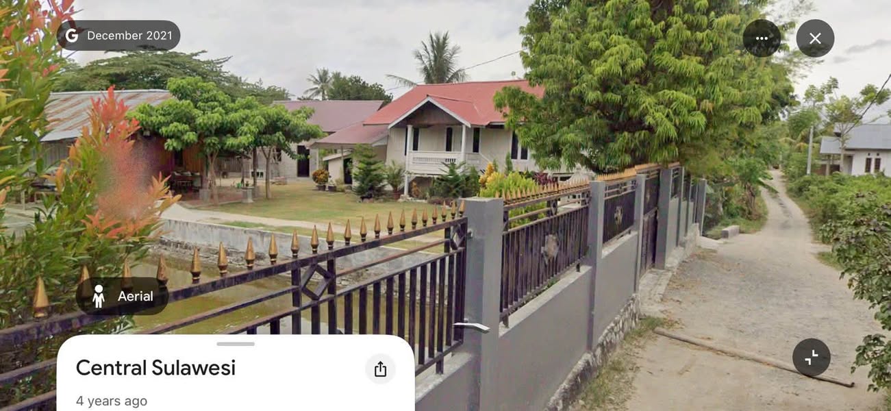 Dijual Tanah dan Bangunan di Kalukubula Sigi Luas 2275m
