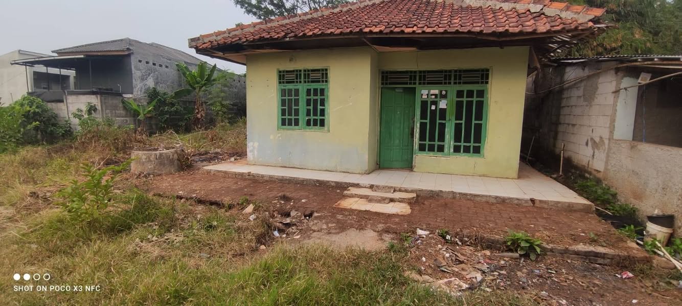 Dijual Tanah Strategis 175m2 Plus Rumah Lama di Serpong