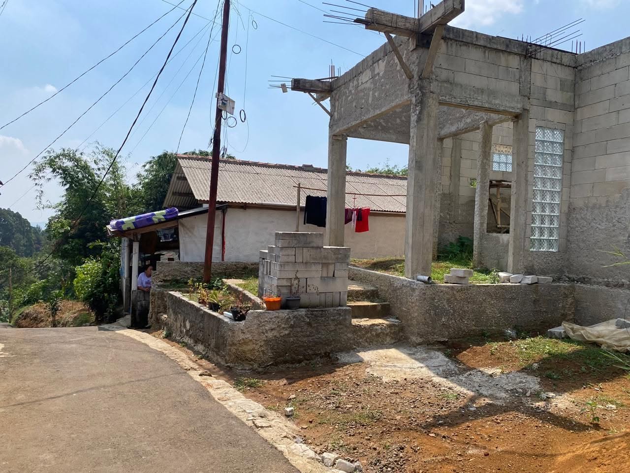Foto 3 Dijual Rumah di KABUPATEN BOGOR - Dijual Pondasi Rumah Tinggal Diteruskan