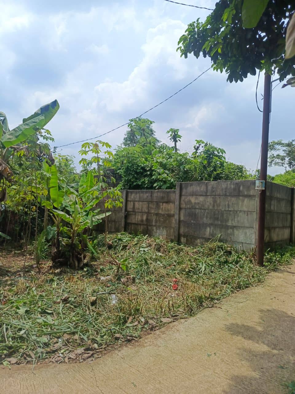 Dijual tanah Luas 70-80meter lokasi Bojong gede