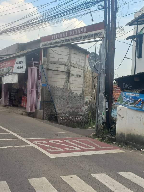 Rumah di Cilodong Siap Huni dengan Sisa Tanah Luas