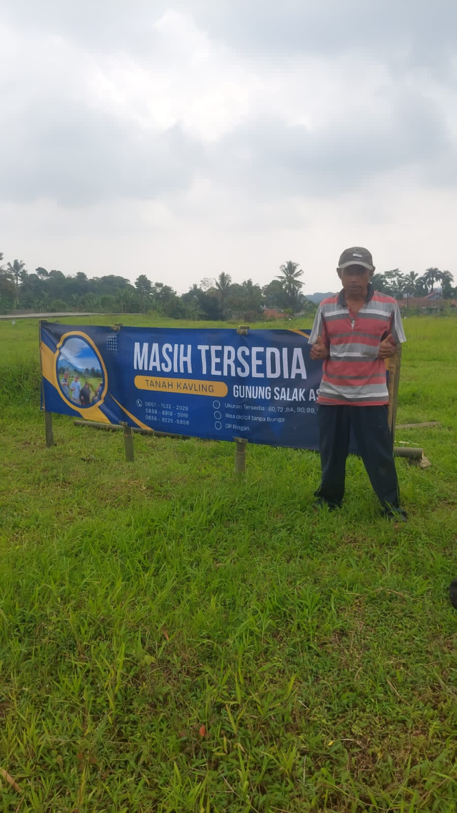 Banner Unit Block 2 Kavling Gunung Salak Asri